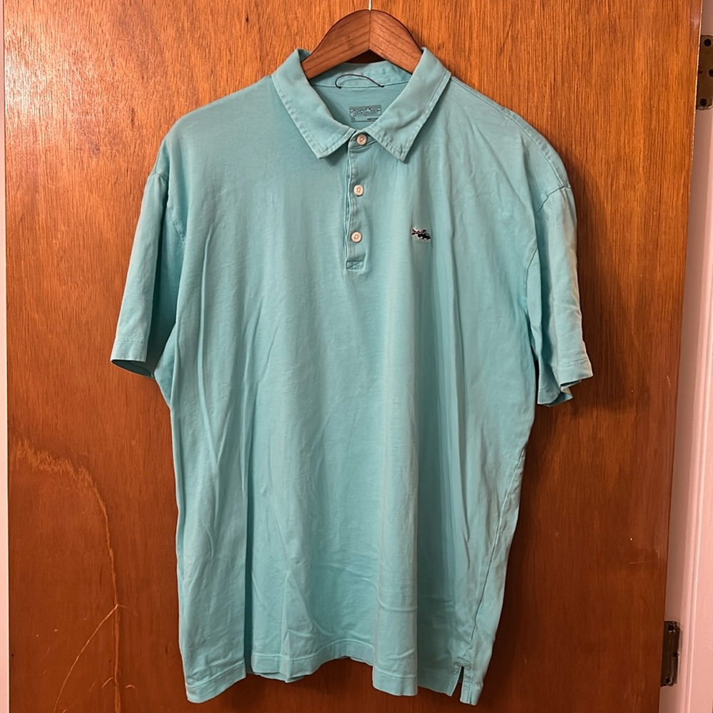 Patagonia fitz roy trout polo